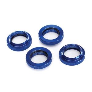 Spring retainer (adjuster) blue anodized aluminum, GTX shock, TRX7767