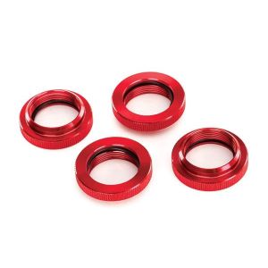 Spring retainer (adjuster) Red anodized aluminum, GTX shocks, TRX7767R