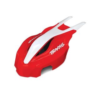 Canopy, front, red/white, Aton, TRX7911