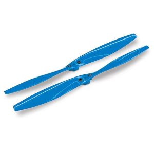 Rotor blade set, blue (2) (with screws), TRX7929