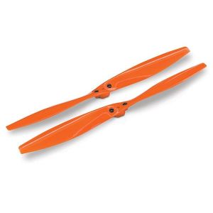 Rotor blade set, orange (2) (with screws), TRX7930