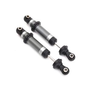 Shocks, GTS, silver aluminum (assembled with spring retainer, TRX8260