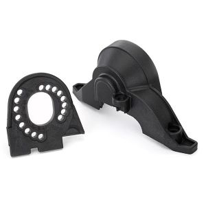 Plate, motor/ upper spur gear cover, TRX8290