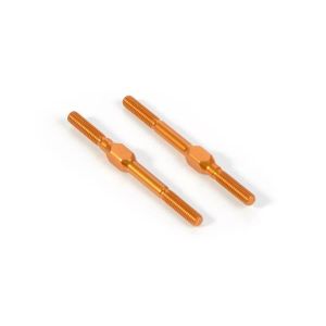 Alu Adj. Turnbuckle M3X42 Mm - Swiss 7075 T6 (2) - Orange, X372610-O