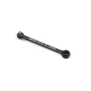 Alu Drive Shaft Swiss 7075 T6 Hard Coated 52mm, X305326