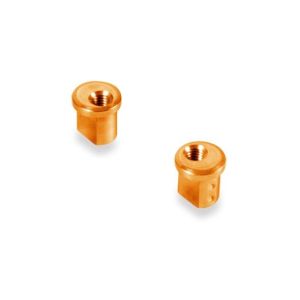 ALU ECCENTRIC BUSHING 1.0MM - ORANGE (2), X372318-O