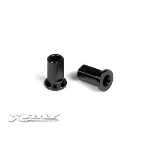 Alu Nut For Susp. Holder - Black (2), X302033-K