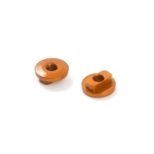 ALU RADIO PLATE BUSHING FIXED - ORANGE (2), X346182-O