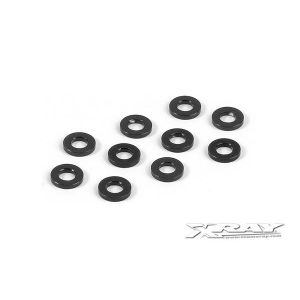 Alu Shim 3X6X1.0Mm - Black (10), X303122-K