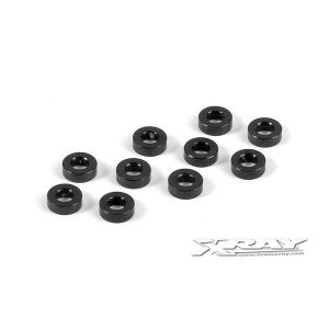 Alu Shim 3X6X2.0Mm - Black (10), X303123-K