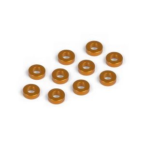 Alu Shim 3X6X2.0Mm - Orange (10), X303123-O