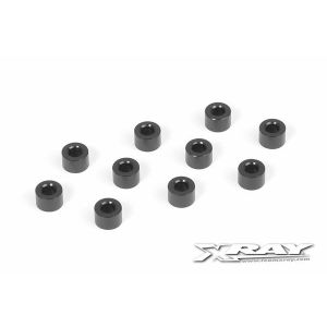 ALU SHIM 3x6x4.0MM - BLACK (10), X303127-K