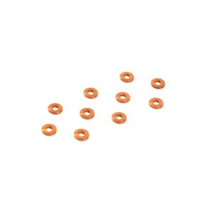 ALU SHIM 3x7x1.0MM - ORANGE (10), X303136-O