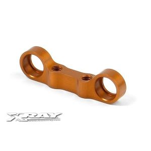 ALU STEERING PLATE FOR DUAL SERVO SAVER - ORANGE, X302545-O