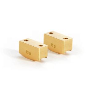 BRASS REAR UPRIGHT WEIGHT 15G (2), X351182