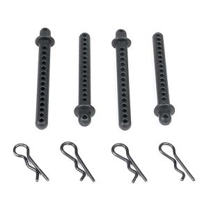 Composite Body Posts (4) + Body Clips, X381300