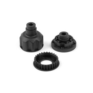 Composite Front Diff. Case, Cover & 27T Belt Pulley, X335010