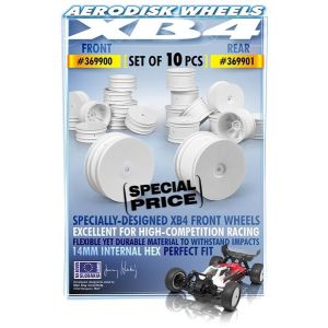 FRONT WHEELS AERODISK - WHITE (10), X369900