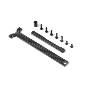 GRAPHITE CHASSIS BRACE UPPER DDECK - SHORT PACK (2), X361168