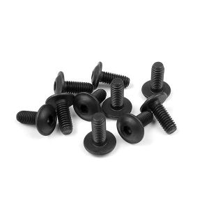 Hex Screw Flanged Sh M4X10 (10), X911410