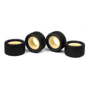Micro Monster Truck Tire & Insert Thrax (4+4), X389620