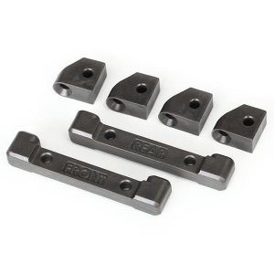 Mounts, suspension arms (front & rear) (4)/ hinge pin retain, TRX8334