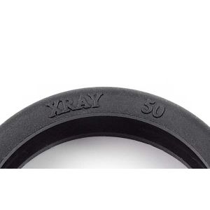 Rubber Tires + Inserts, Front (50Deg), X389650