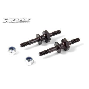 STEEL SCREW SHOCK PIVOT BALL WITH HEX (2), X358047