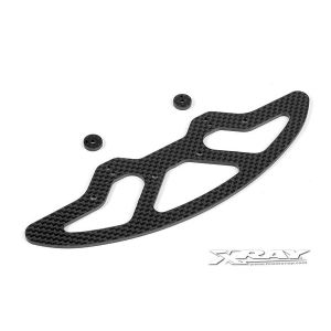 X10 Graphite 2.5Mm Front Bumper & Shims, X371040