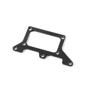 X12'16 GRAPHITE 2.5MM REAR POD LOWER PLATE, X371150