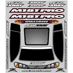 Xray M18T Pro Sticker For Body, X397338