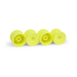 Xray M18T Wheel Aerodisk Yellow (4), X389939
