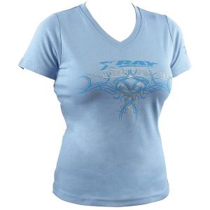 Xray Team Lady T-Shirt Light Blue (L), X395031L