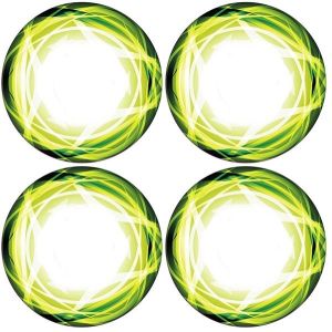 Xray XT8 Wheel Stickers Die-Cut Green, X397353