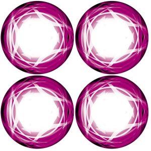 Xray XT8 Wheel Stickers Die-Cut Pink, X397354