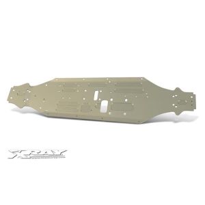 XT8 Alu Chassis - Long - Hardcoated Swiss 7075 T6 (3Mm), X351121