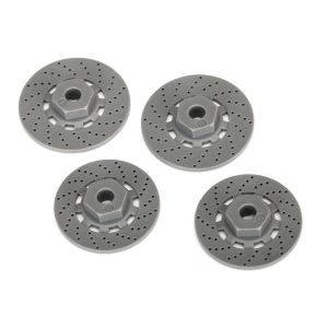 Wheel hubs, hex (disc brake rotors) (4), TRX8356