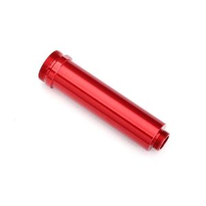 Body, GTR shock, 64mm, aluminum (red-anodized) (front, no threads)