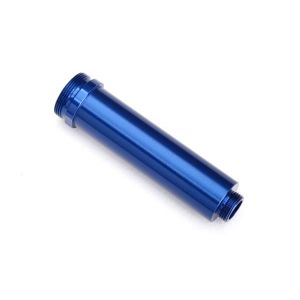 Body, GTR shock, 64mm, aluminum (blue-anodized) (front, no threads)