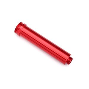 Body, GTR shock, 77mm, aluminum (red-anodized) (rear, no threads)