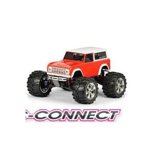 1973 Ford Bronco Clear Body for 12" Crawlers