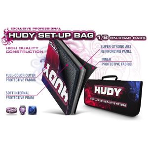 Hudy Set-Up Bag For 1/8 On-Road Cars - Exclusive Edition, H199230