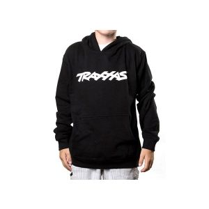 Traxxas Logo Hoodie Black Youth S, TRX1397-S