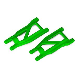 Suspension arms, green, front/rear (left & right) (2) (heavy duty, cold weather, TRX3655G