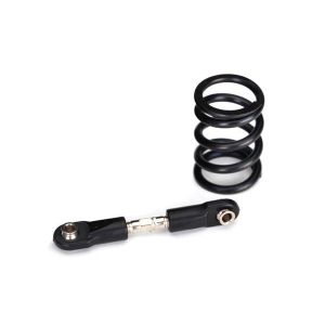 Steering link, steel/ servo saver spring, heavy duty (use with 2085X metal gear, TRX7746X