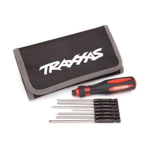 Traxxas Speed Bit Master Set, hex driver, 7-piece straight and ball end, include, TRX8711