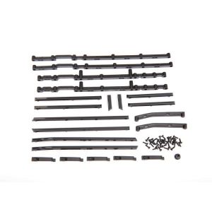 Side trim, left & right (black)/ side trim retainers (6)/ door handles, left, ri, TRX8815
