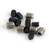 Set (grub) screws, 3x4mm (8)/ 4x4mm (stainless) (4), TRX1548