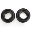 Tires, Alias ribbed 2.2 (wide, front) (2)/ foam inserts (Ban, TRX2471