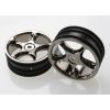 Wheels, Tracer 2.2 (black chrome) (2) (Bandit front), TRX2473A